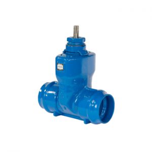 Válvula de Gaveta com Bolsas com Cunha de Borracha para Tubos de PVC/PBA - Euro 24